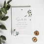 Eucalyptus Wedding Invitation, thumbnail 9 of 11