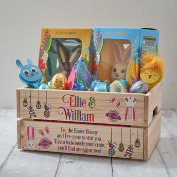 Personalised Easter Egg Treat Crate, 3 of 6