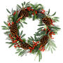 Luxury Berry Bushel Christmas Wreath, thumbnail 2 of 6