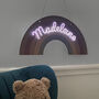 Personalised Rainbow Neon Sign, thumbnail 1 of 3