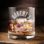 Personalised Steampunk Engraved Whiskey Glass, thumbnail 2 of 8