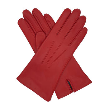Tilly. Women's Cashmere Lined Leather Gloves, 9 of 12