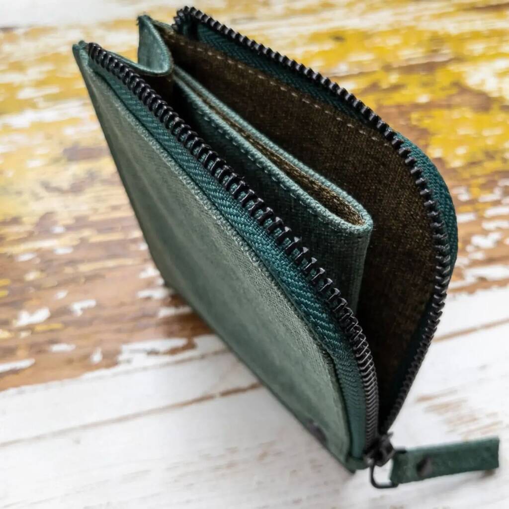 Pocket Square Wallet By Cora + Spink