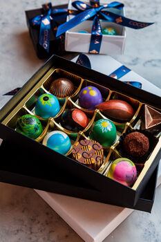 Handmade Luxury 12 Chocolate Selection Box, 2 of 5