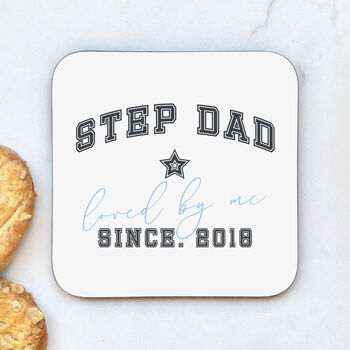 Step Dad Loved Since Personalised Father's Day Card, 3 of 3