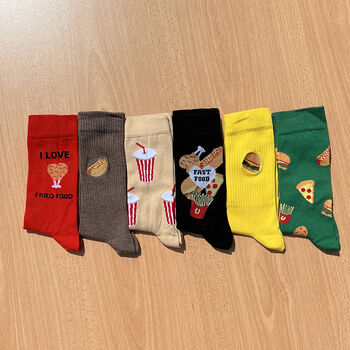 Unisex Takeaway Socks Gift Set, 4 of 4