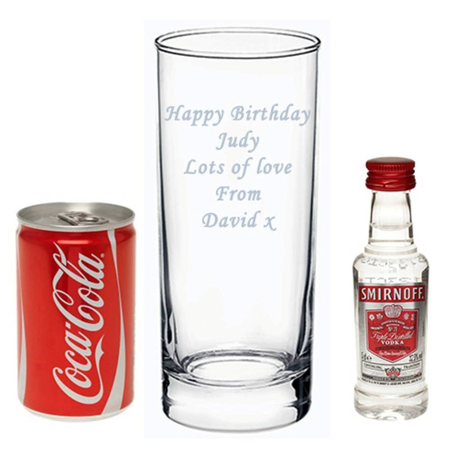 Personalised Vodka Gift Sets By British and Bespoke