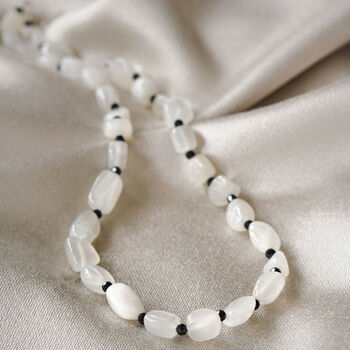 Moonstone Statement Necklace, 2 of 4