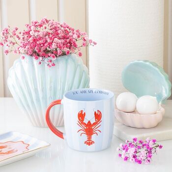 Gifts For Him And Her You Are My Lobster Mug, 3 of 6