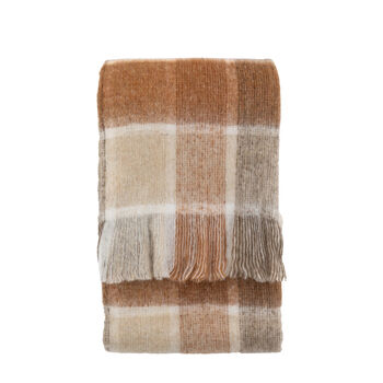 Check Wool Throw, 3 of 3