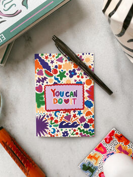 You Can Do It Motivational Good Luck Card, 3 of 8