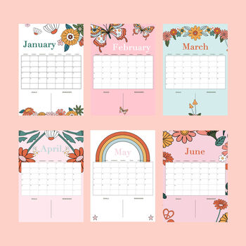 2026 Floral Design Calendar, 4 of 5