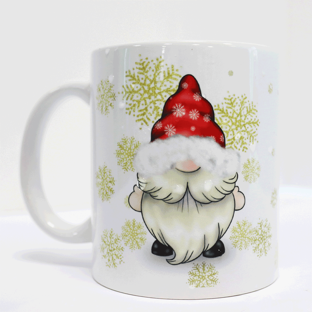 Cheeky Bum Santa Gonk Christmas Mug, 2 of 5