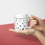 Black Hearts Personalised Mug Premium Quality, thumbnail 2 of 4