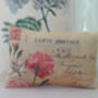 French Postcard Pillows Filled With Rose Petals, thumbnail 2 of 9