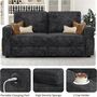Two Seater Sofa With Storage, Comfortable Sofa Couch, thumbnail 2 of 12