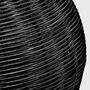 Black Rattan Table Lamp, thumbnail 7 of 8