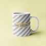 Personalised Day Trippin Candy Stripe Mug, thumbnail 1 of 2