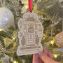 Wood Or Acrylic Family Front Door Hanging Decoration, thumbnail 4 of 5