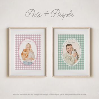 Custom Pet Portrait From Photo Perfect Gift For Pet Lovers, 11 of 12