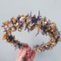 Wedding Dried Flower Crown Headband, thumbnail 2 of 10