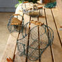 Three Hunter Green Gardening Trug Baskets, thumbnail 8 of 8