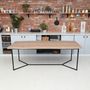 Infinity Extendable Solid Oak Dining Table, thumbnail 2 of 3