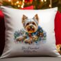 Personalised Yorkshire Terrier In Christmas Lights, thumbnail 4 of 10