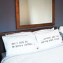 'Don't Talk To Me Before Coffee' Pillow Cases, thumbnail 3 of 3