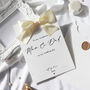 Luxury Wedding Day Card For Sister On My Wedding Day Gift, thumbnail 3 of 10