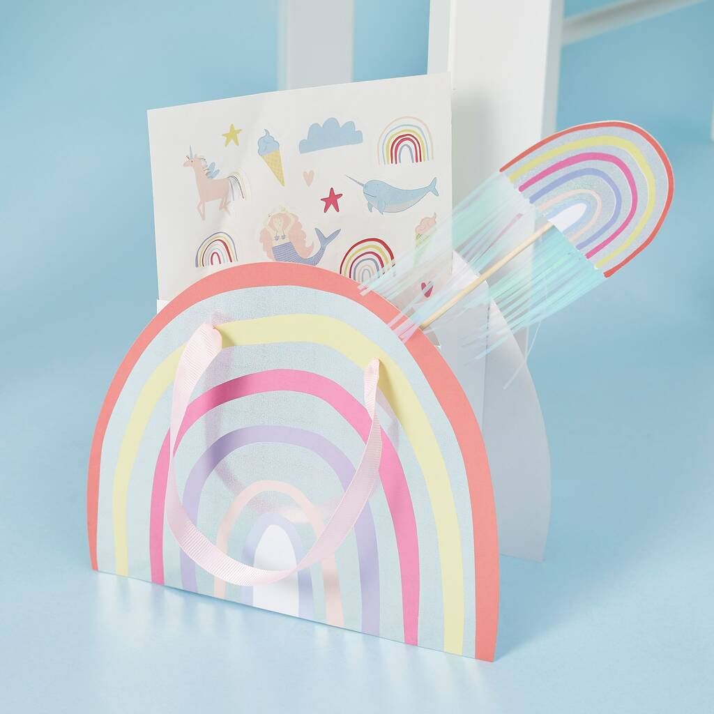 Five Rainbow Party Bags, 1 of 4