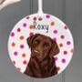 Personalised Dog Ceramic Decoration, thumbnail 4 of 12