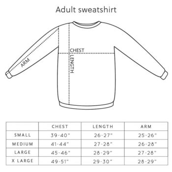 Personalised Birth Year Neon Sweatshirt Jumper, 8 of 8