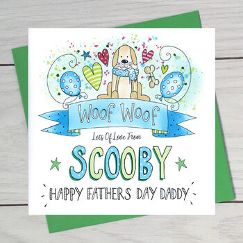 From The Dog Fathers Day Card, 4 of 4