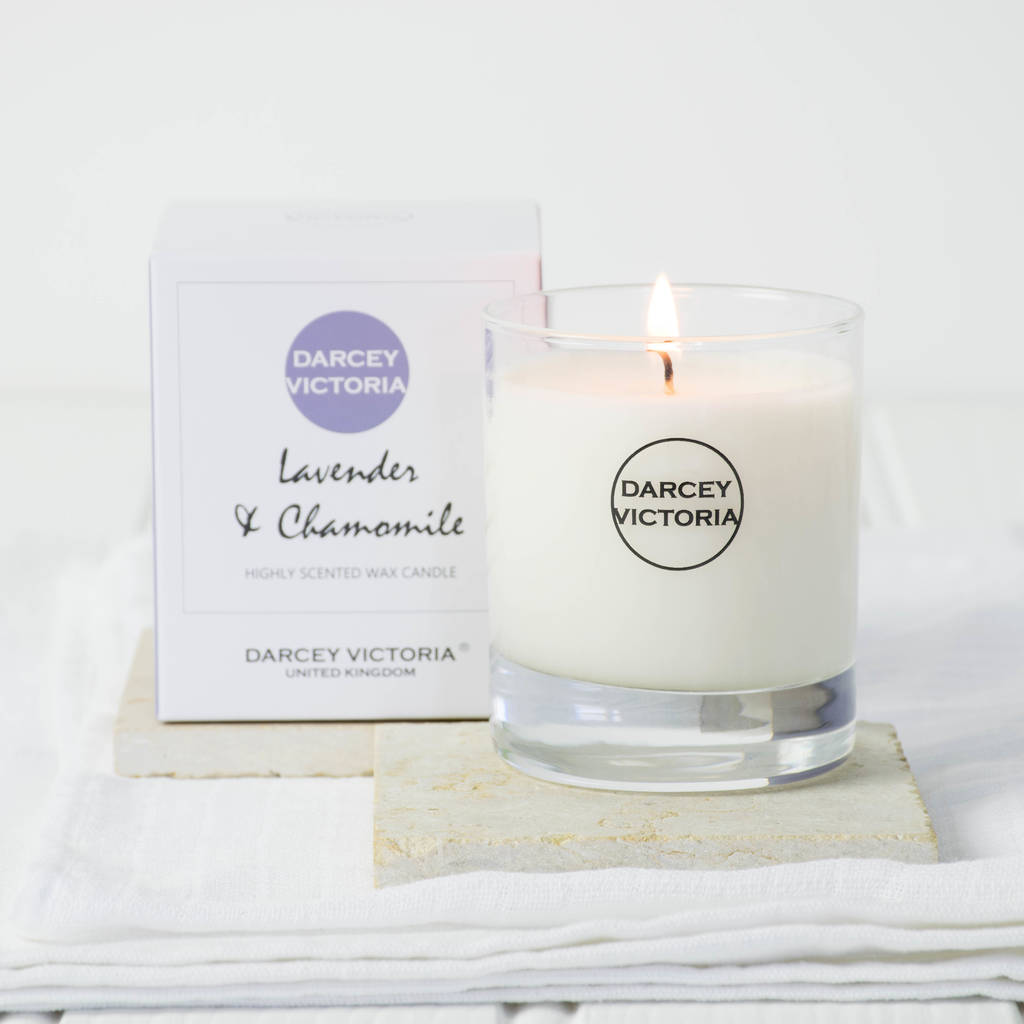Lavender And Chamomile Home Candle By all things Brighton beautiful