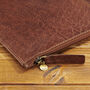 Personalised Leather Mac Laptop Case, thumbnail 3 of 3