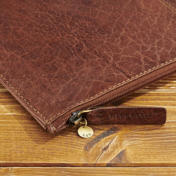 Personalised Leather Mac Laptop Case, 3 of 3