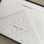 Set Of Eight 'Thank You' Dots Letterpress Notecards, thumbnail 1 of 2