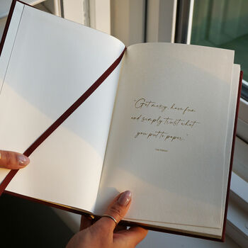 Luxury Linen Notebook And Sketchbook Set, 5 of 10
