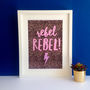 Rebel Rebel Leopard Print, thumbnail 1 of 3