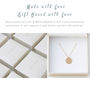 Gold Plated Or Sterling Silver Personalised Necklace, thumbnail 5 of 5