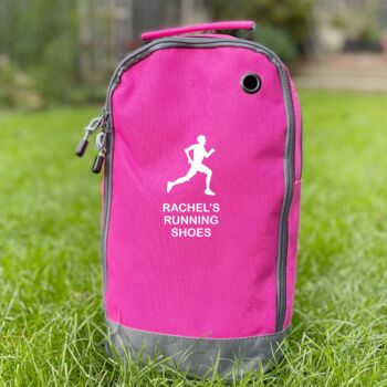 Personalised Running Man Shoes Boot Bag, 4 of 8