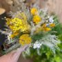 Dried Flowers Bouquet Yellow, thumbnail 1 of 5