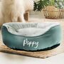 Personalised High Side Pet Bed, thumbnail 1 of 4