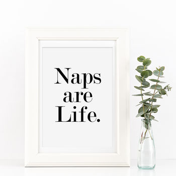 Naps Are Life Print, 2 of 3