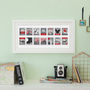 Personalised Stamp Destination Landscape Print, thumbnail 2 of 12