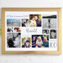 Personalised 100th Birthday Photo Collage, thumbnail 10 of 12