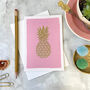 Pineapple Luxury Box Set Of Eight Note Cards, thumbnail 7 of 10