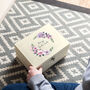 Personalised Floral Garden Seeds Box, thumbnail 1 of 3