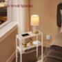 Slim Side Table Charging Station Rack, thumbnail 4 of 8